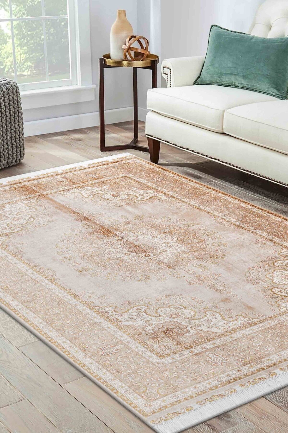 Art Silk 200 Line Renkli Klasik El Dokuma Halı