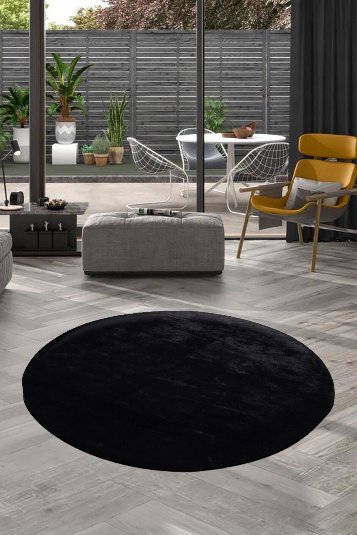 Tavşan Postu Naturel Peluş Halı