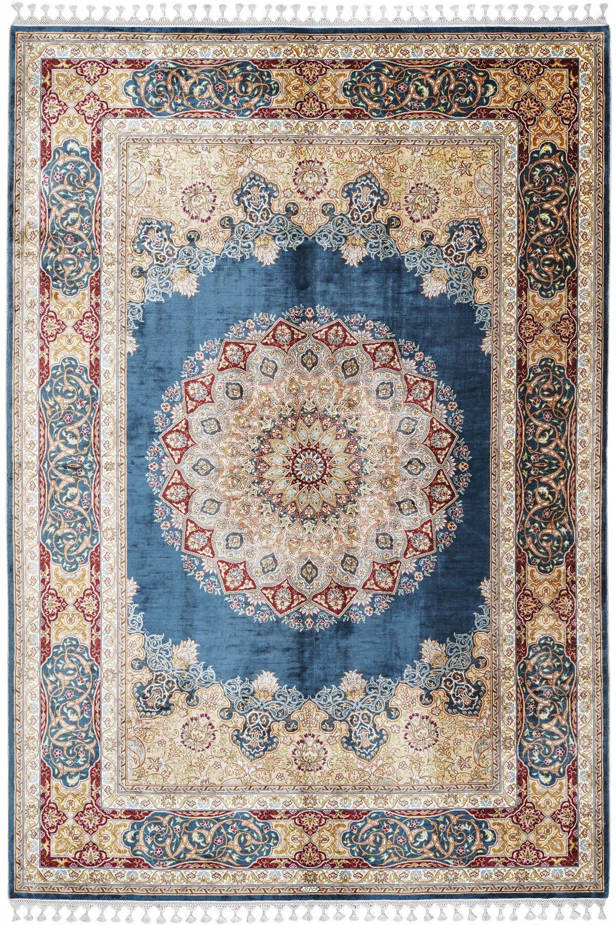 Art Silk 200 Line Renkli Klasik El Dokuma Halı