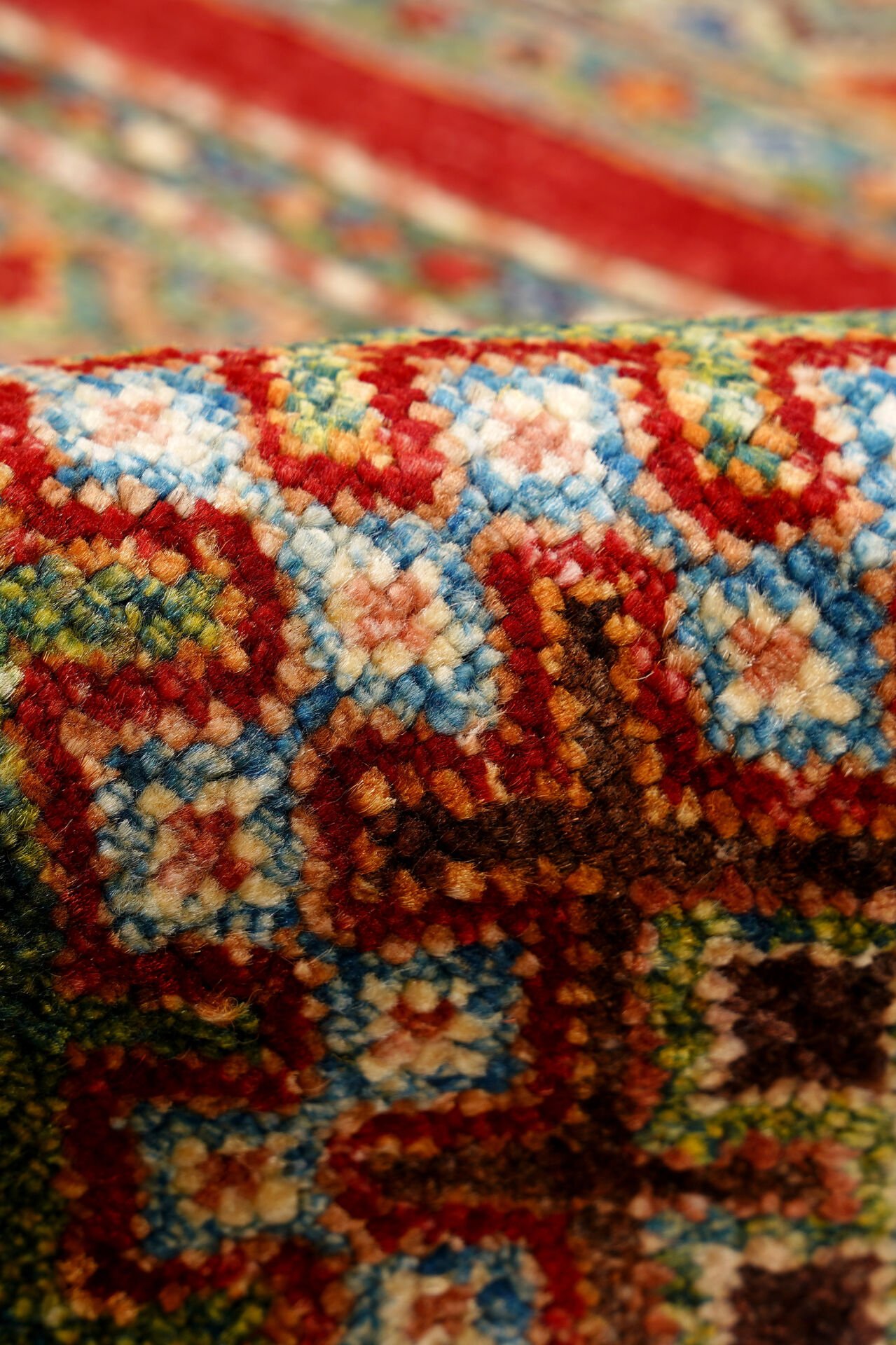 SHB Afgan Orjin El Dokuma Yün Halı