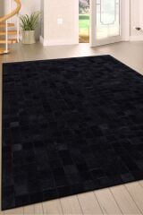 Tay Patchwork Naturel Deri Halı