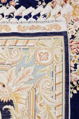 Art Silk 230 Line Mavi Klasik El Dokuma Halı