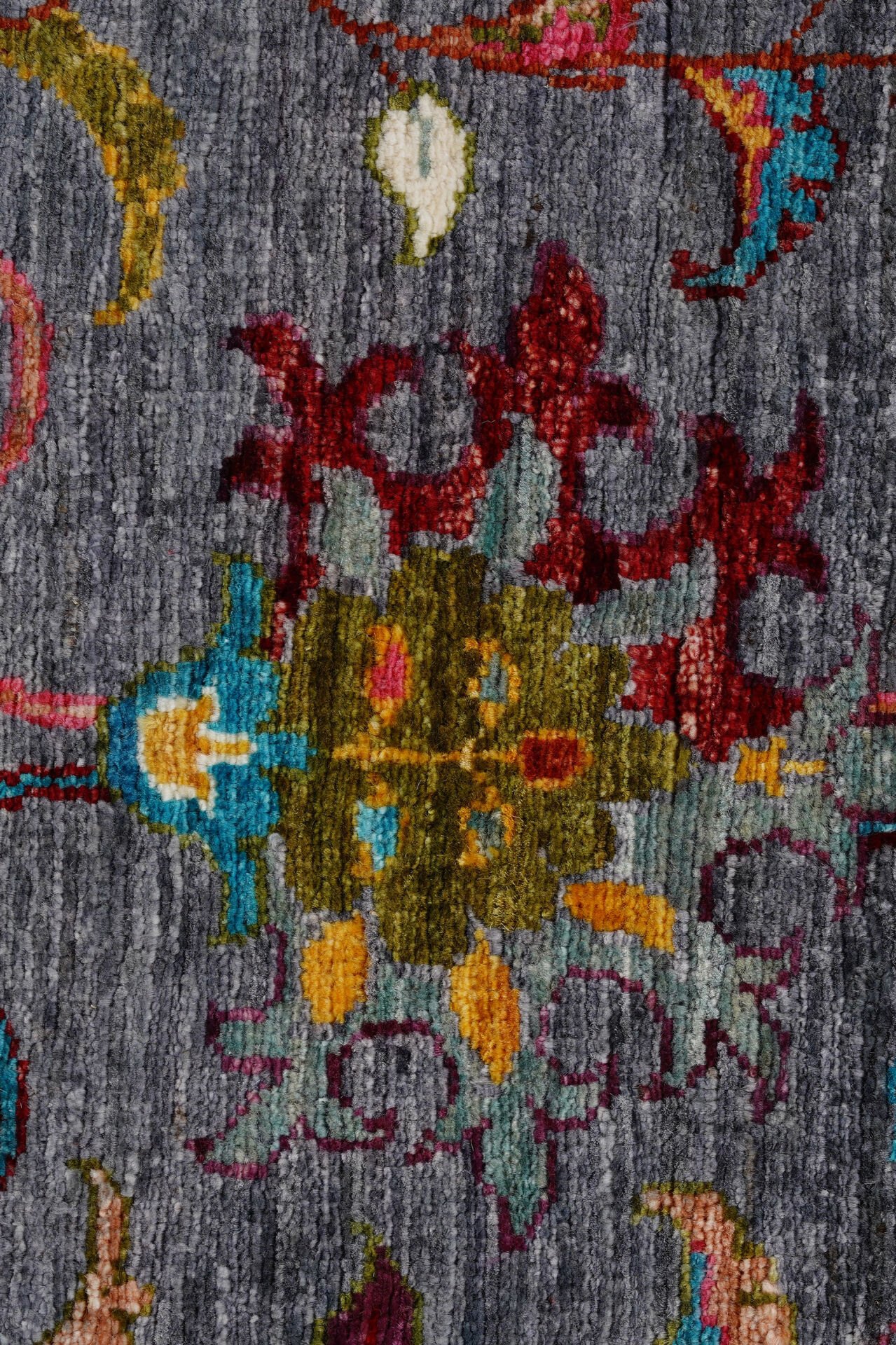 RHMN Afgan Orjin El Dokuma Yün Halı