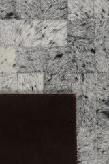 Tay Patchwork Naturel Deri Halı