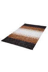 Tay Patchwork Naturel Deri Halı