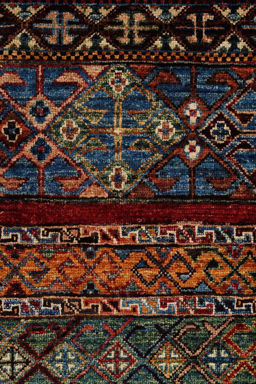 SHB Afgan Orjin El Dokuma Yün Halı