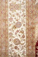 Art Silk 260 Line Kırmızı Klasik El Dokuma Halı