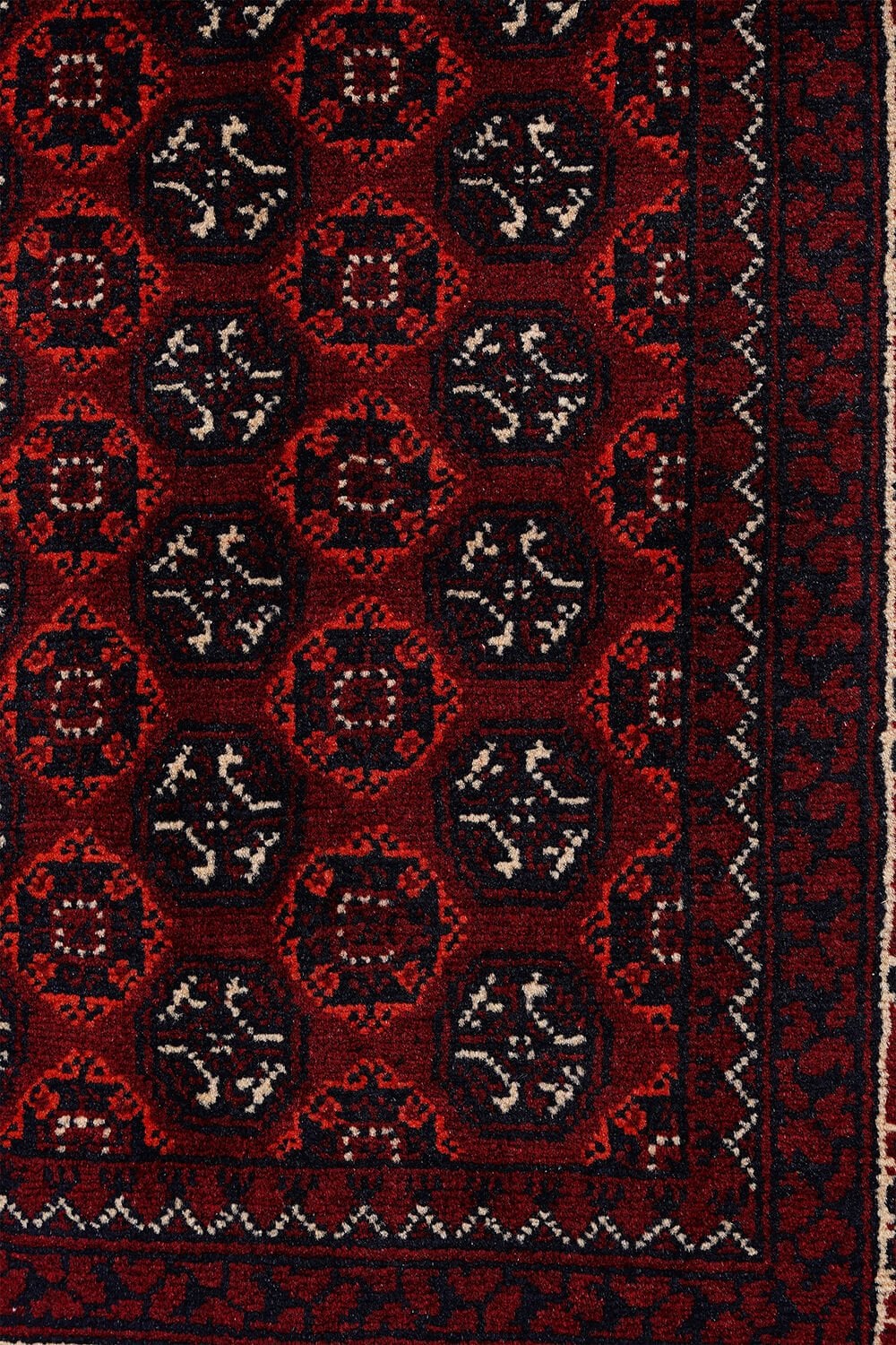 Afgan Hoca Roshnai El Dokuma Yün Halı