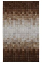 Tay Patchwork Naturel Deri Halı