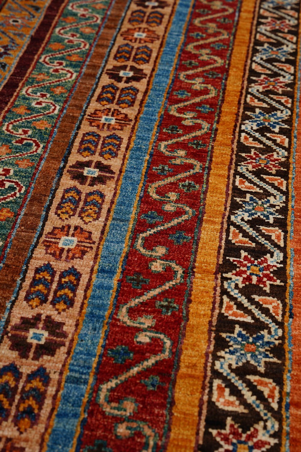 SHB Afgan Orjin El Dokuma Yün Halı