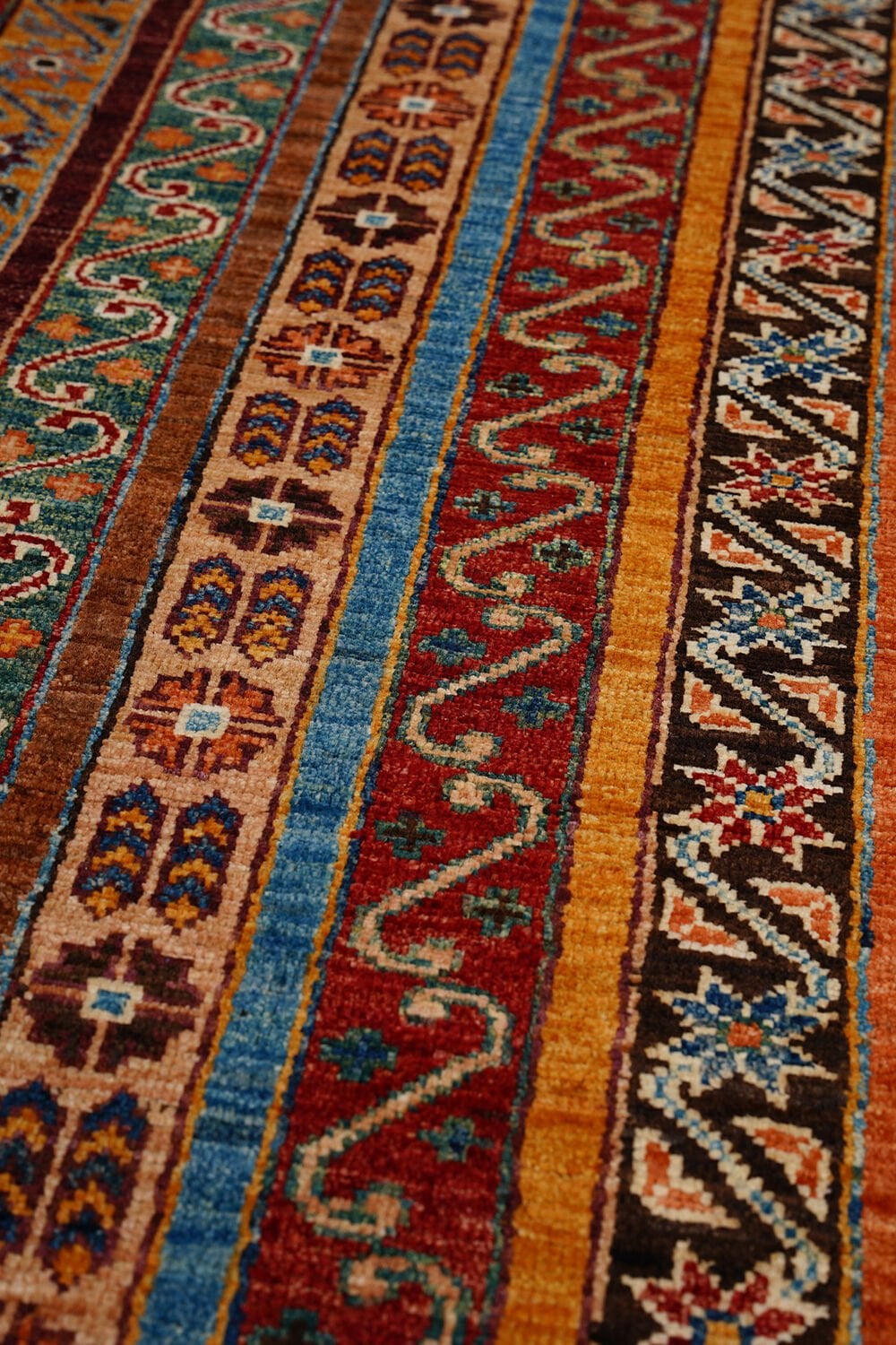 SHB Afgan Orjin El Dokuma Yün Halı