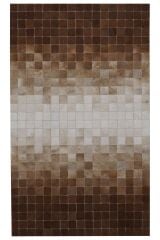 Tay Patchwork Naturel Deri Halı