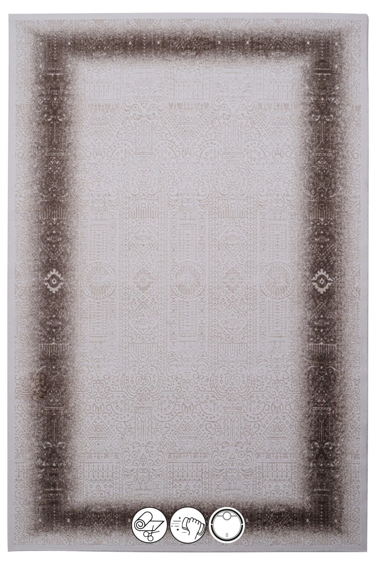 Atlantik Dizayn 0132Aa Modern Makine Halısı