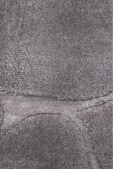 Nepal 3519 Gri Modern El Dokuma Kışlık Bambu Halı