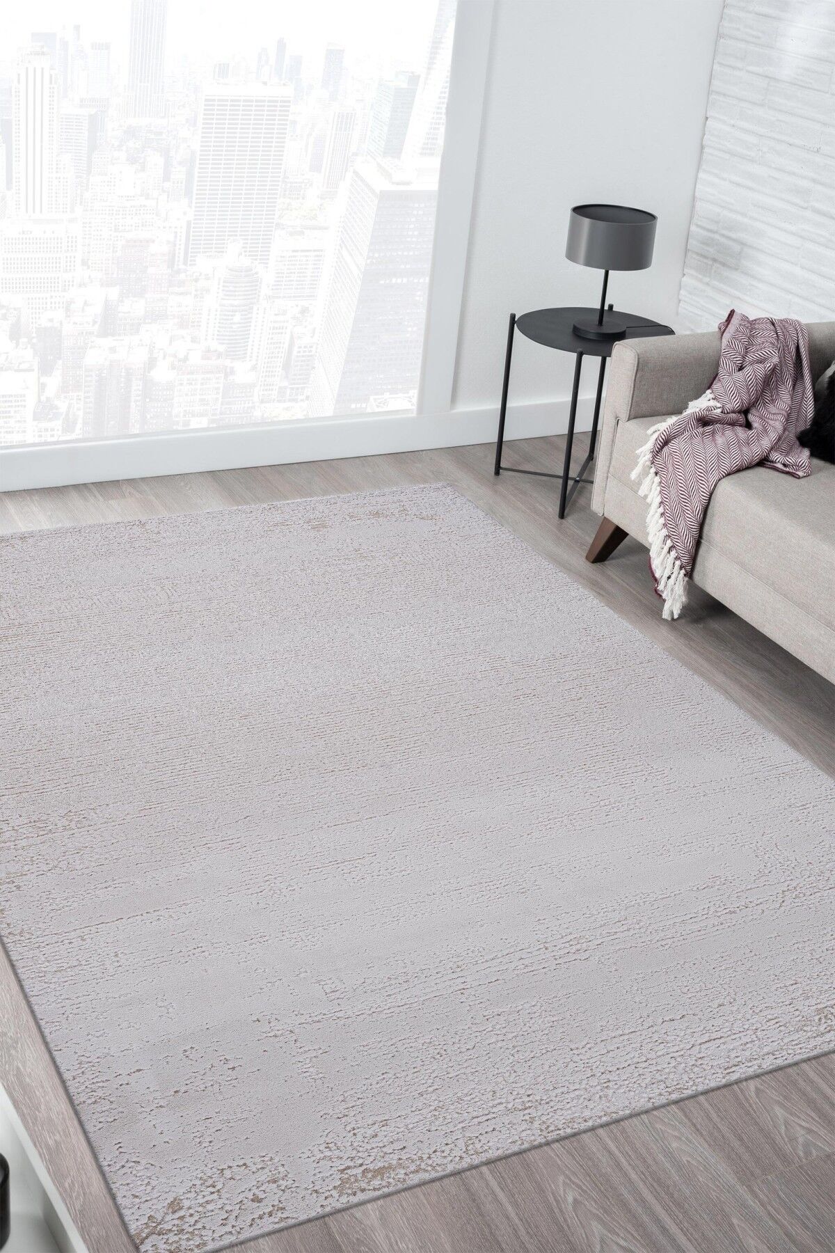 Atlantik Dizayn 0136Aa Modern Makine Halısı