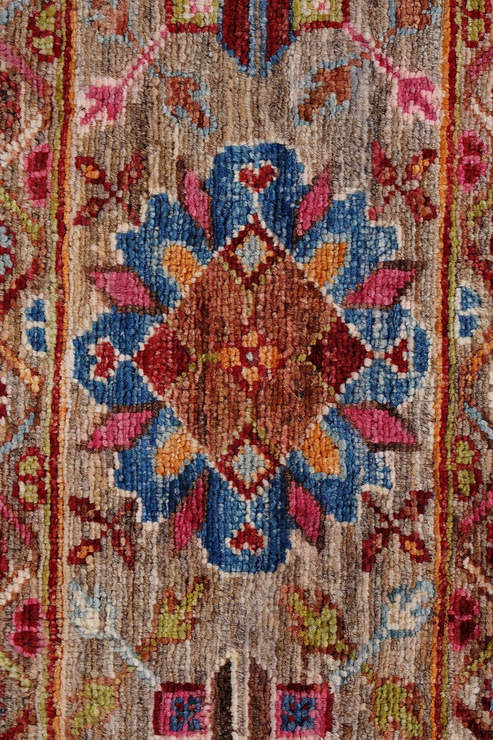 RHMN Afgan Orjin El Dokuma Yün Halı