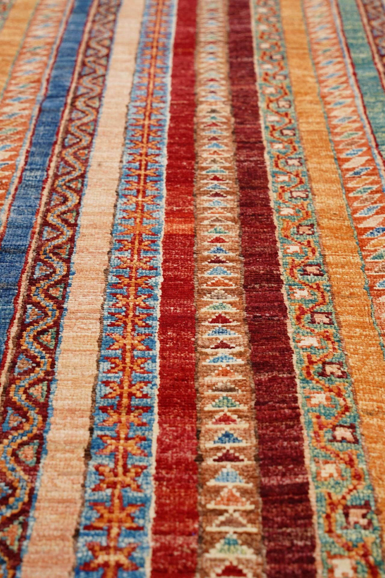 RHMN Afgan Orjin El Dokuma Yün Halı