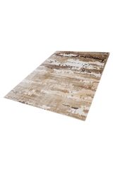 Nepal 3527 Bej Modern El Dokuma Kışlık Bambu Halı