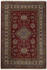 Afgan Şirvan El Dokuma Yün Halı Renkli - 152x213
