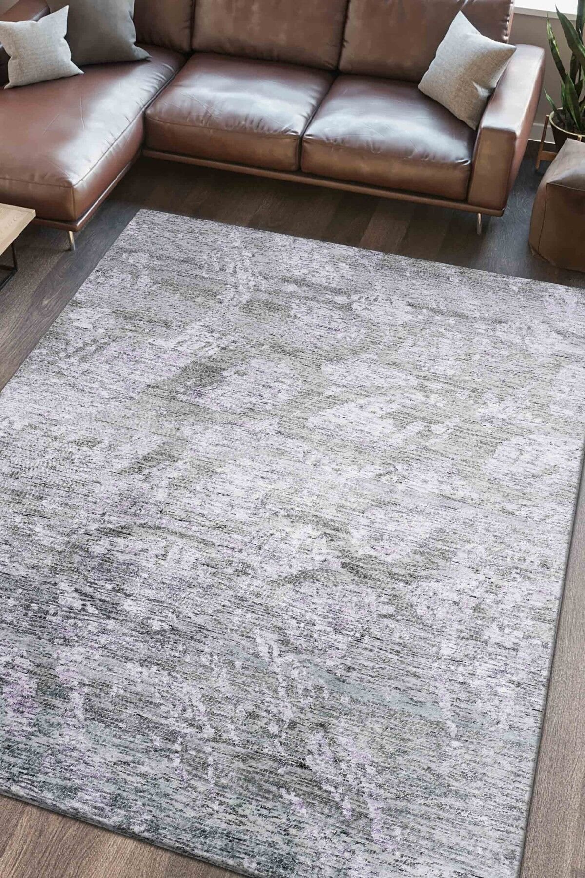 Nepal 3534 Modern El Dokuma Kışlık Bambu Halı