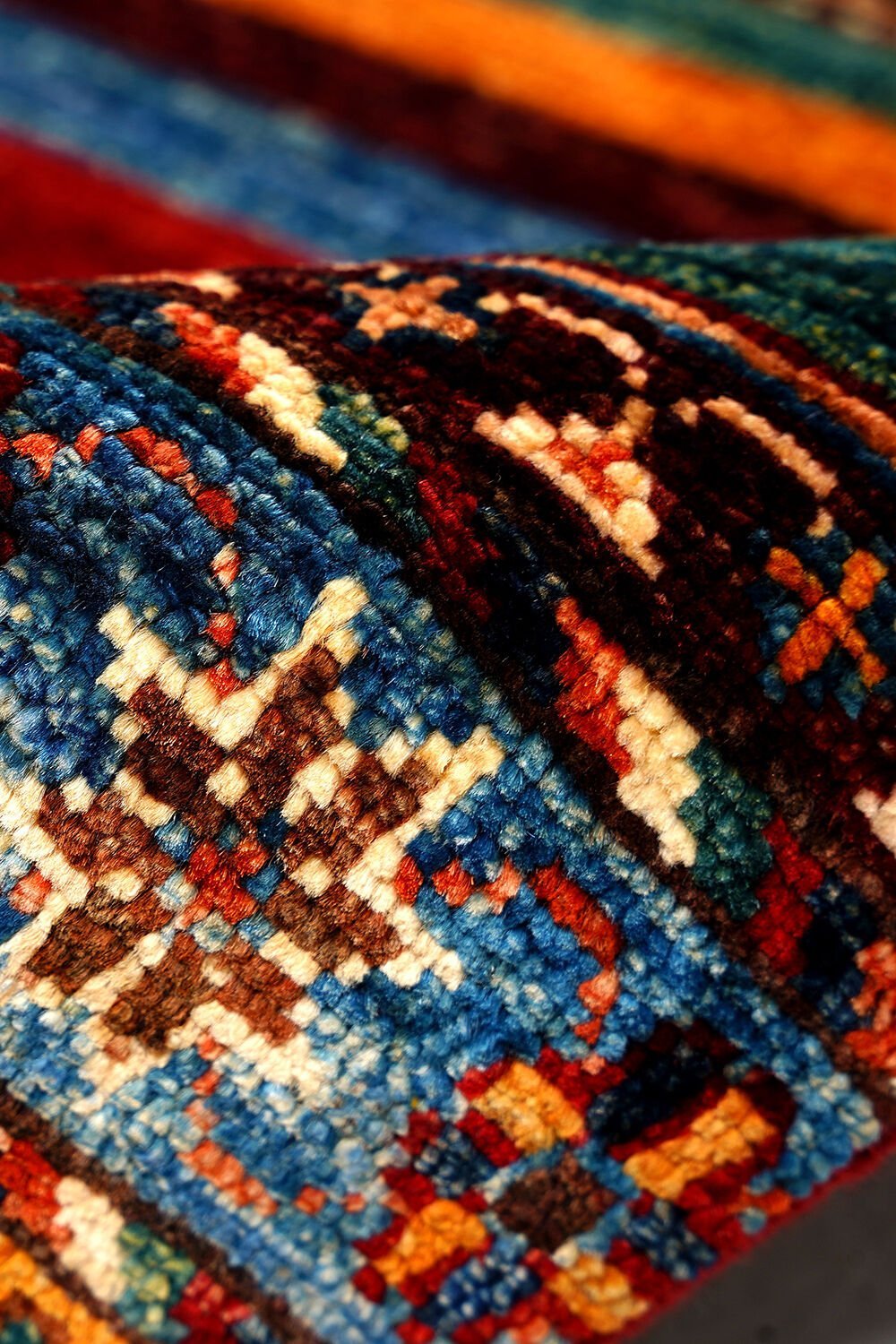 SHB Afgan Orjin El Dokuma Yün Halı