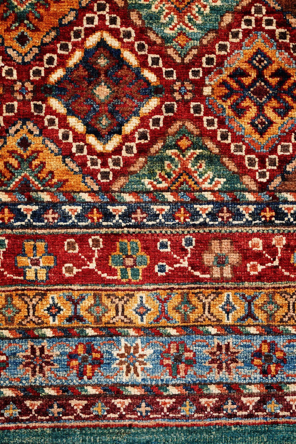 SHB Afgan Orjin El Dokuma Yün Halı