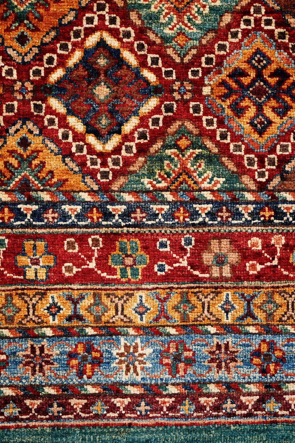 SHB Afgan Orjin El Dokuma Yün Halı