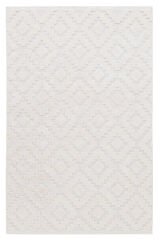 İndus 8003 Beyaz Salon Halısı Kesme Makine Halı