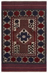 Afgan Berceste El Dokuma Yün Halı