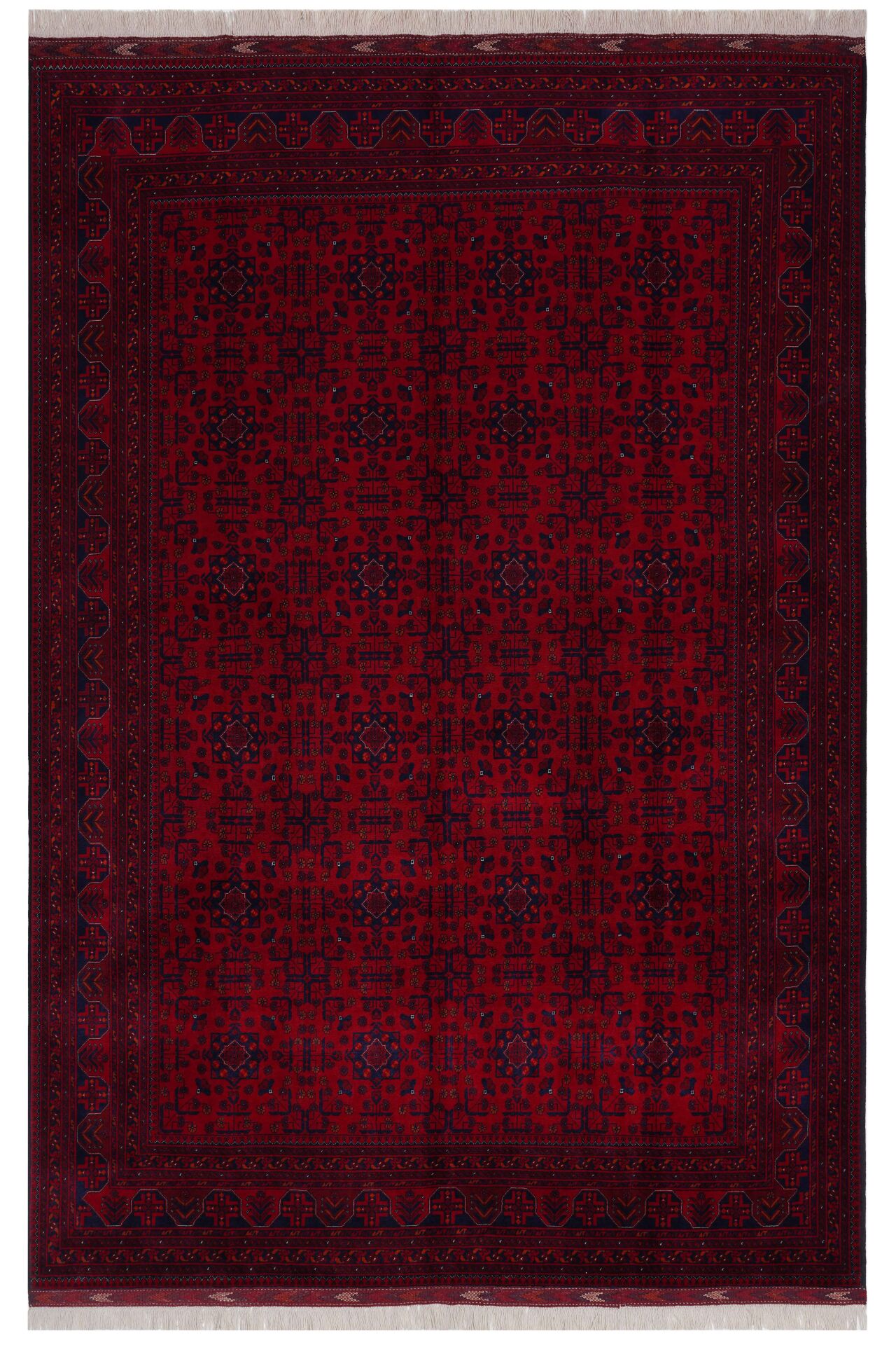 Afgan Bilcik El Dokuma Yün Halı