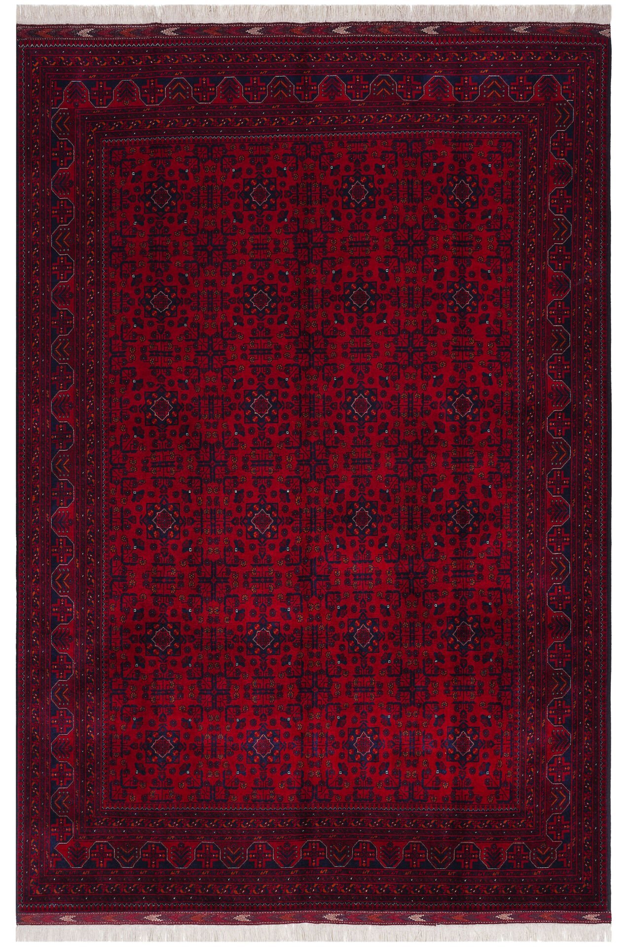 Afgan Bilcik El Dokuma Yün Halı