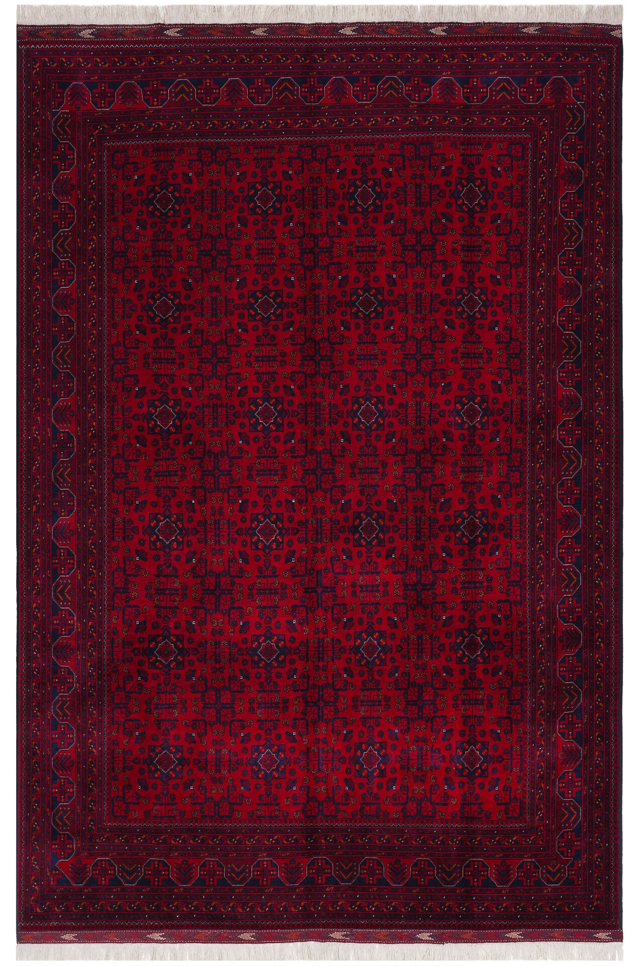 Afgan Bilcik El Dokuma Yün Halı