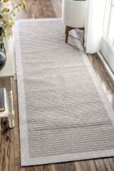 Lora 3211 Kaymaz Taban Bordürlü Sisal Halı