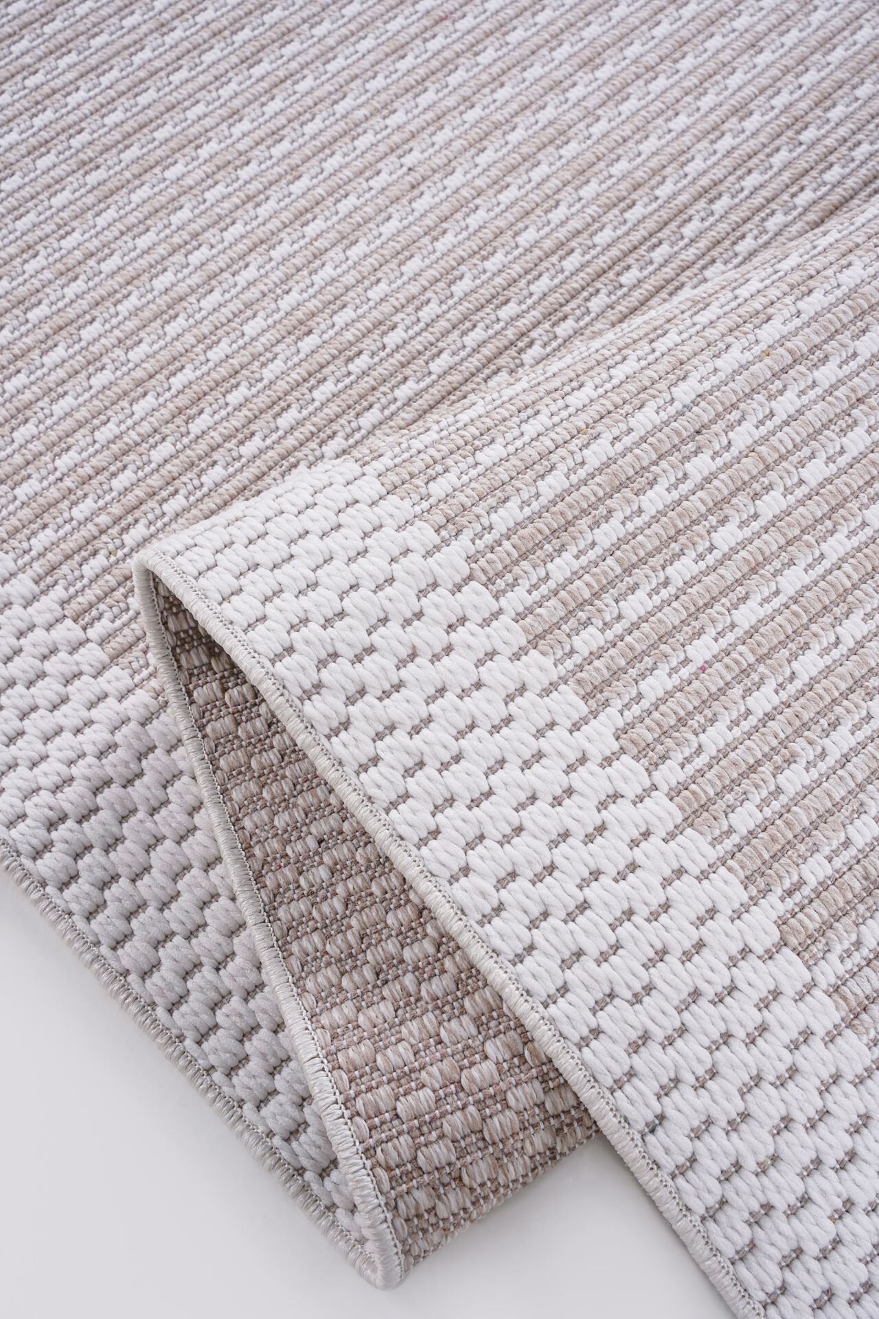 Lora 3211 Kaymaz Taban Bordürlü Sisal Halı