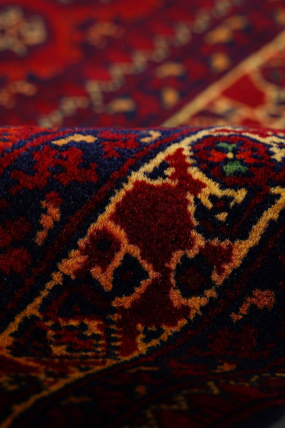 Afgan Hoca Roshnai El Dokuma Yün Halı