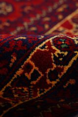 Afgan Hoca Roshnai El Dokuma Yün Halı