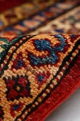 Afgan Şirvan El Dokuma Yün Halı