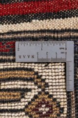 Afgan Berceste El Dokuma Yün Halı Kırmızı - 75x141