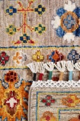 RHMN Afgan Orjin El Dokuma Yün Halı