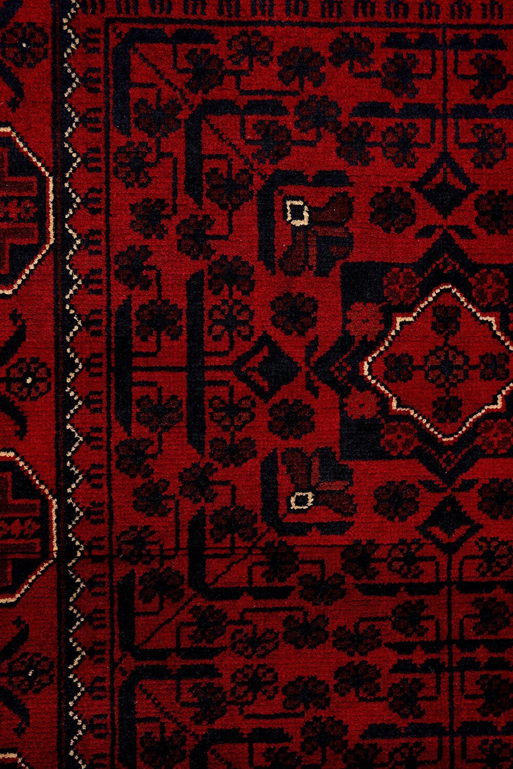 Afgan Khamyab El Dokuma Yün Halı