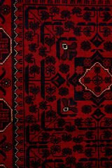 Afgan Khamyab El Dokuma Yün Halı