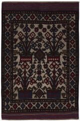 Afgan Berceste El Dokuma Yün Halı