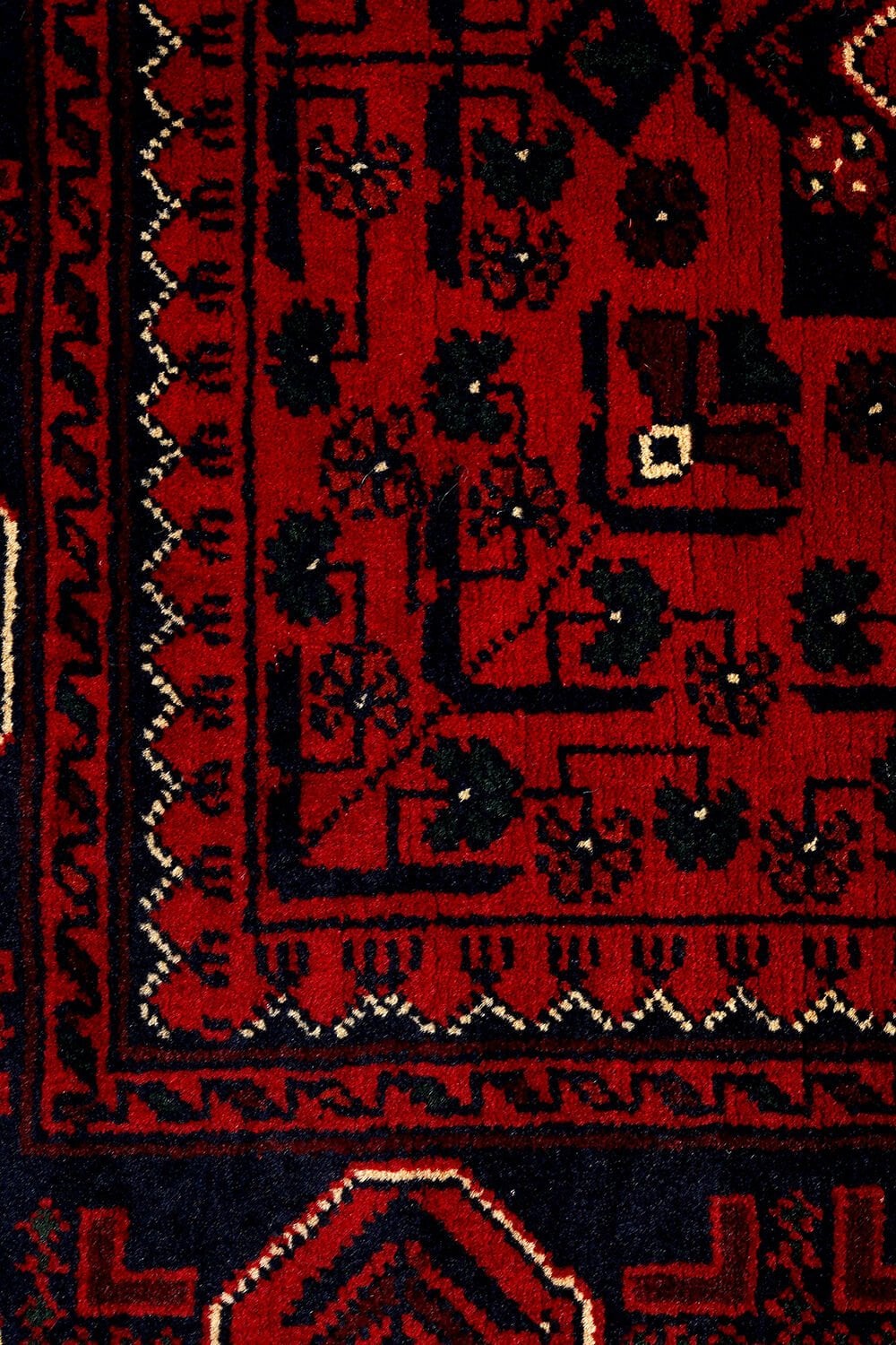 Afgan Khamyab El Dokuma Yün Halı