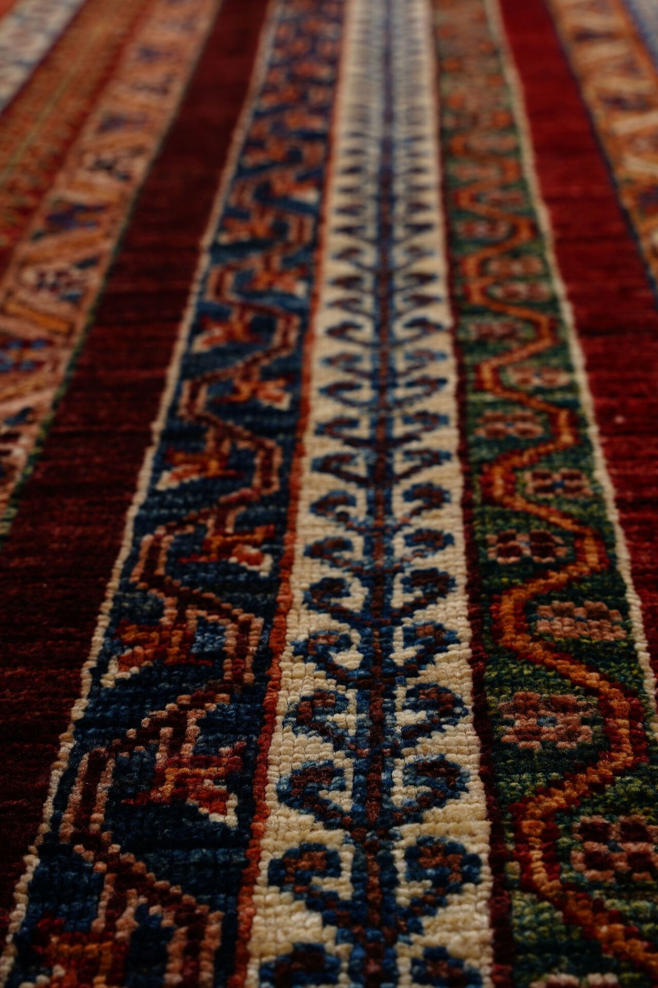 SHB Afgan Orjin El Dokuma Yün Halı