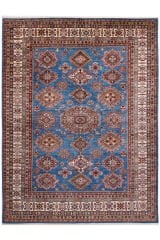 Afgan Şirvan El Dokuma Yün Halı Renkli - 275x358
