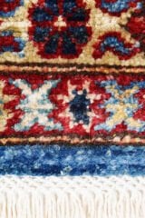 Afgan Şirvan El Dokuma Yün Halı Renkli - 275x358