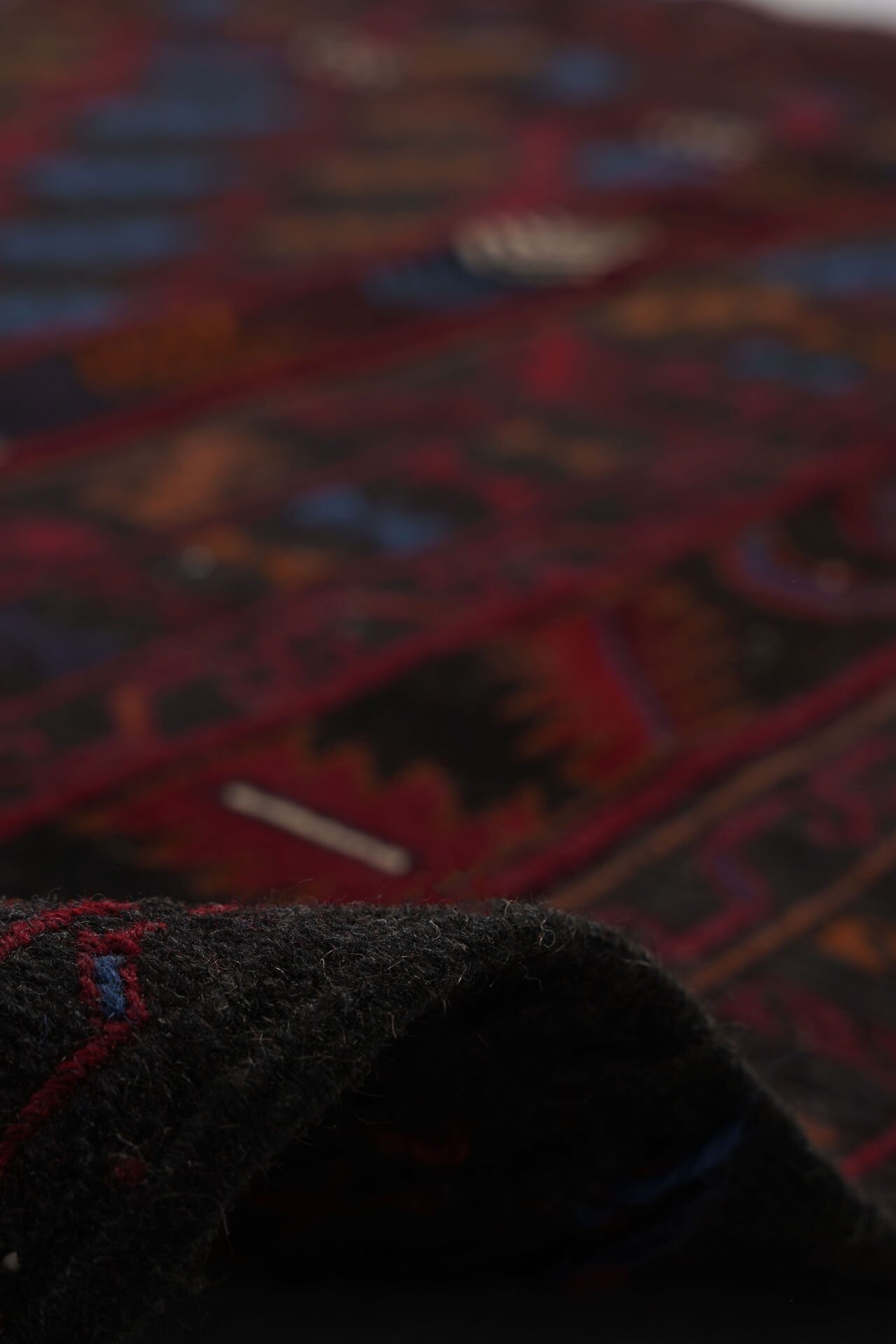 Afgan Berceste El Dokuma Yün Halı