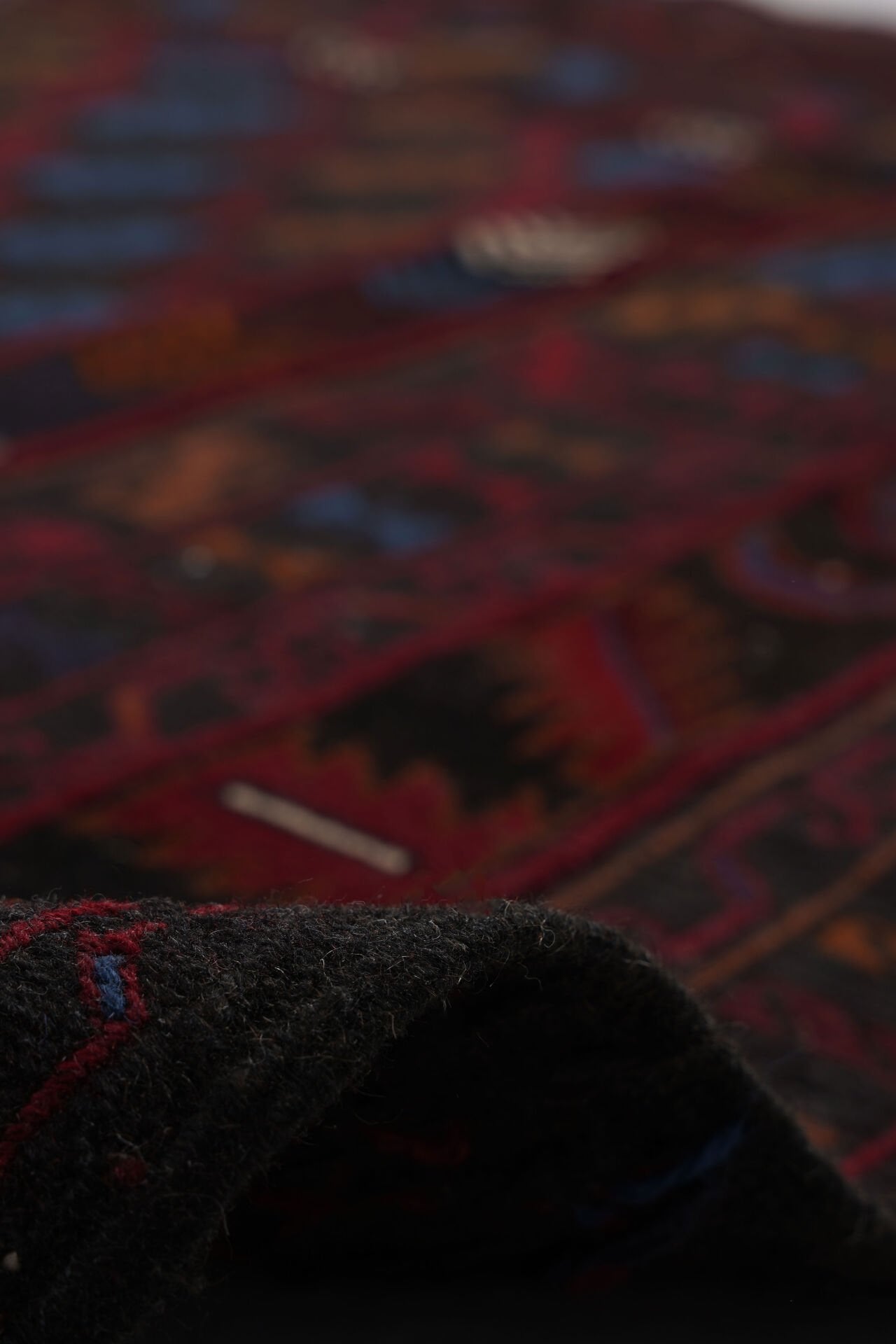 Afgan Berceste El Dokuma Yün Halı