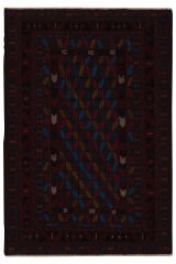 Afgan Berceste El Dokuma Yün Halı