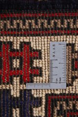 Afgan Berceste El Dokuma Yün Halı Kırmızı - 85x144